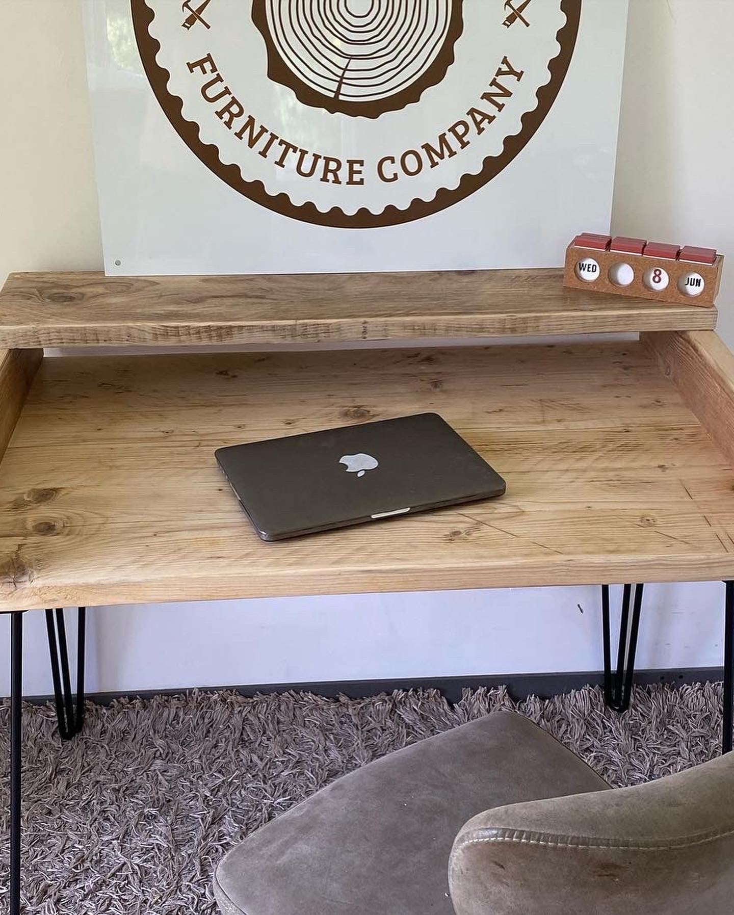 Wooden Desk - &