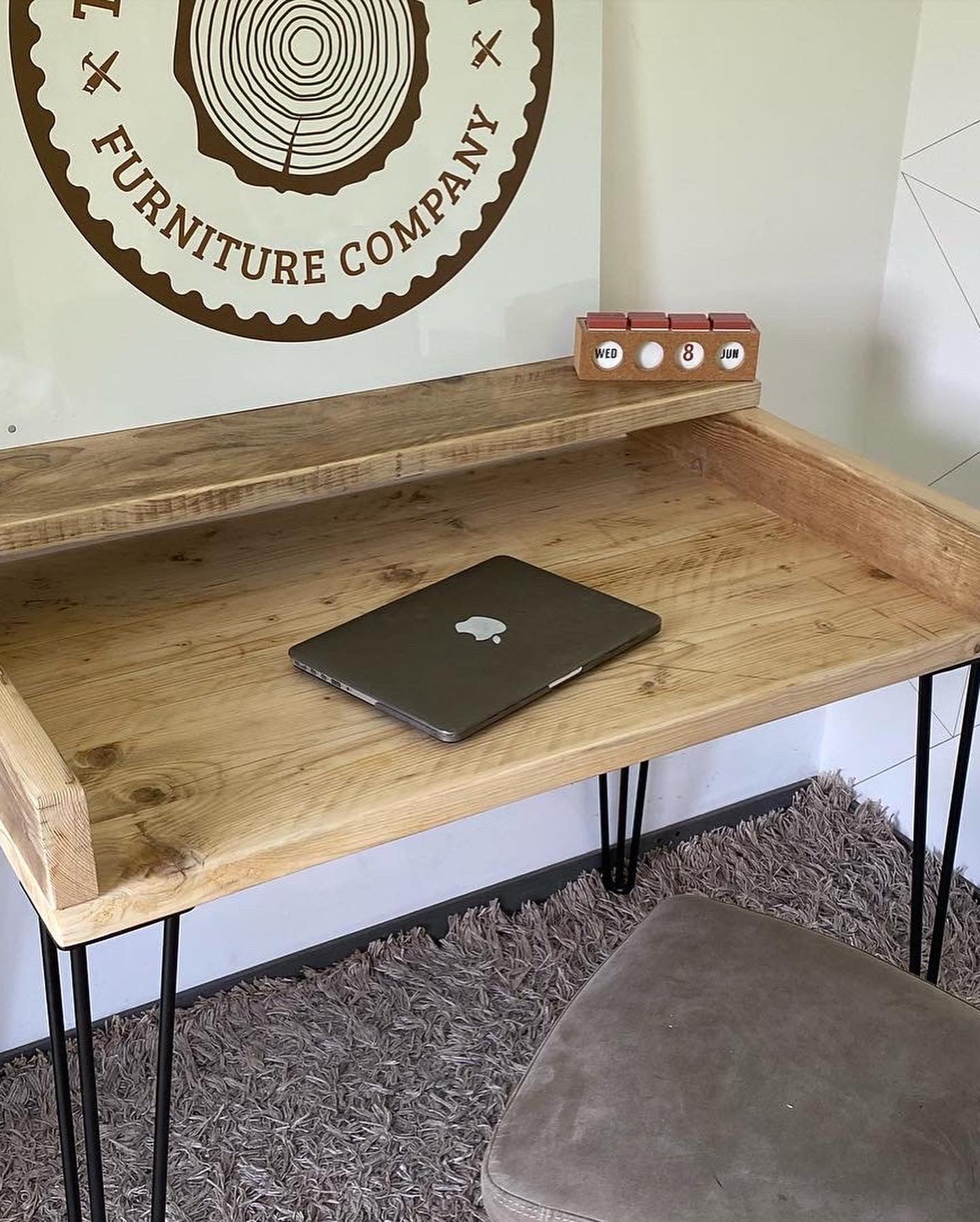 Wooden Desk - &