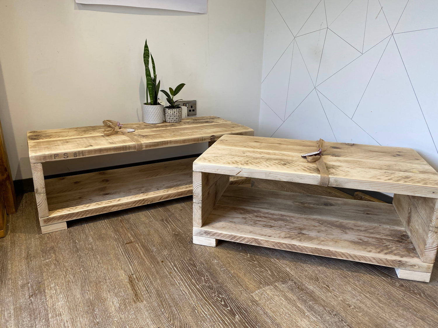 Wooden Coffee Table - &