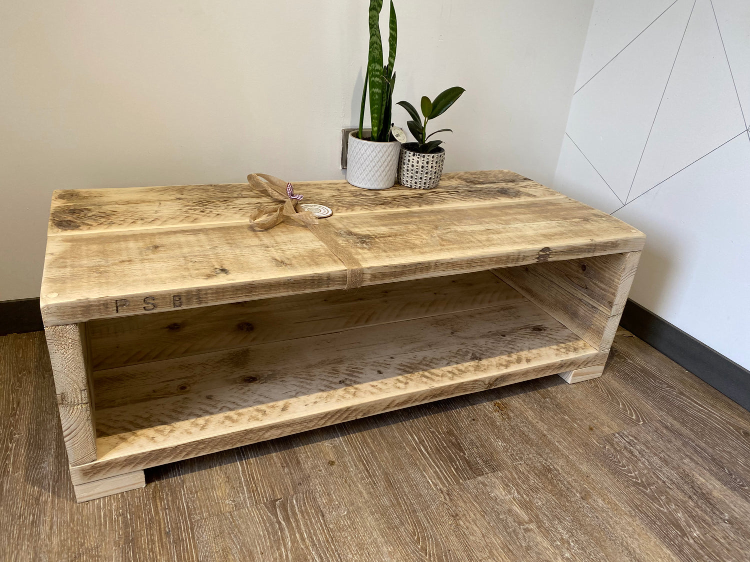 Wooden Coffee Table - &