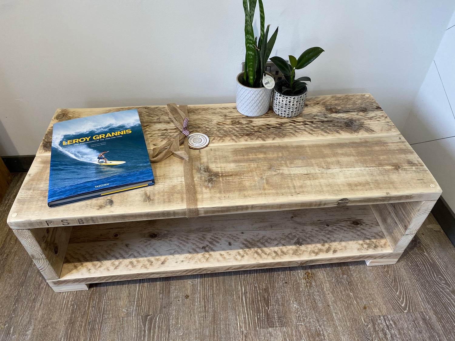 Wooden Coffee Table - &