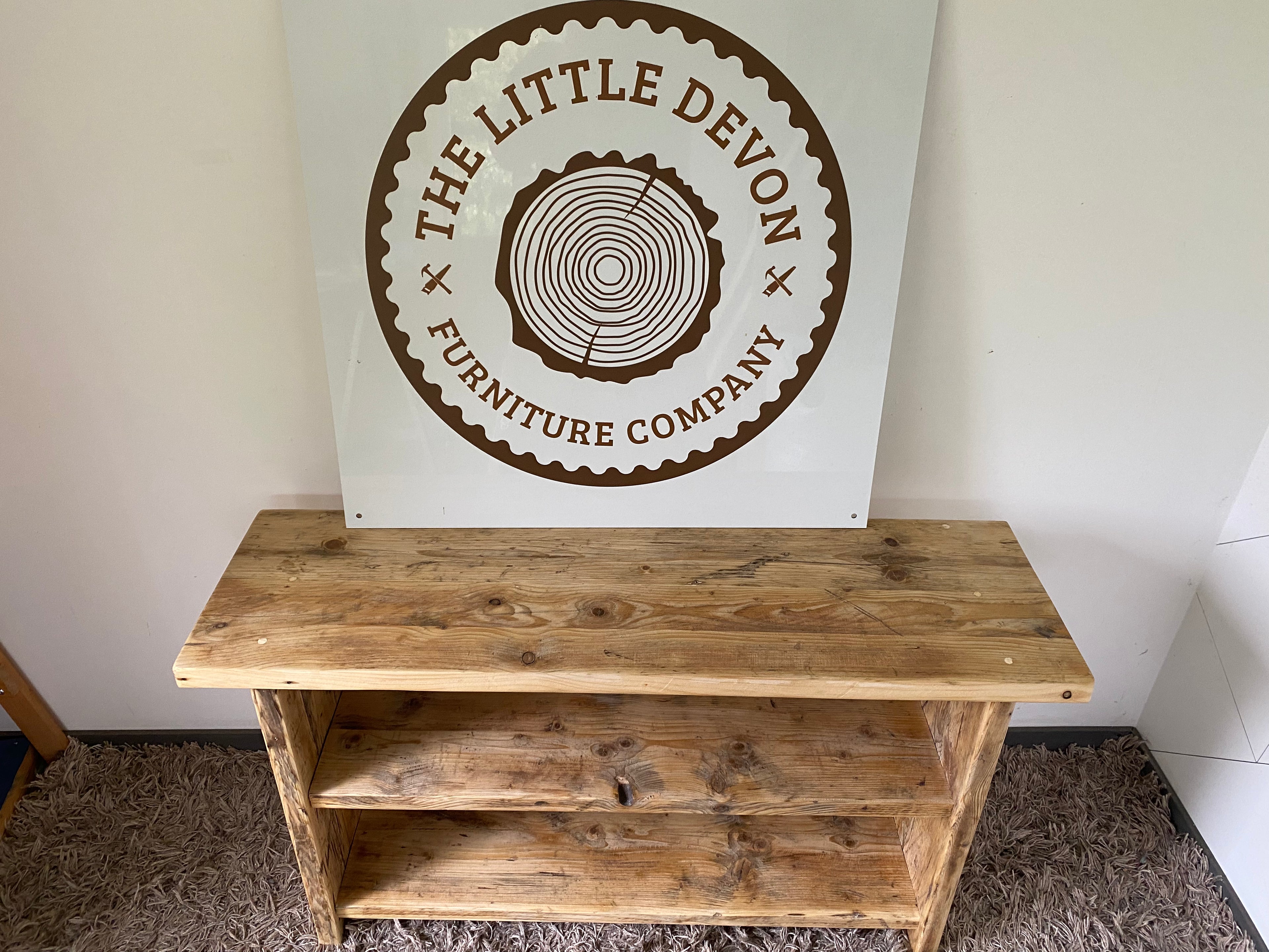 Wooden Shoe Storage Bench &