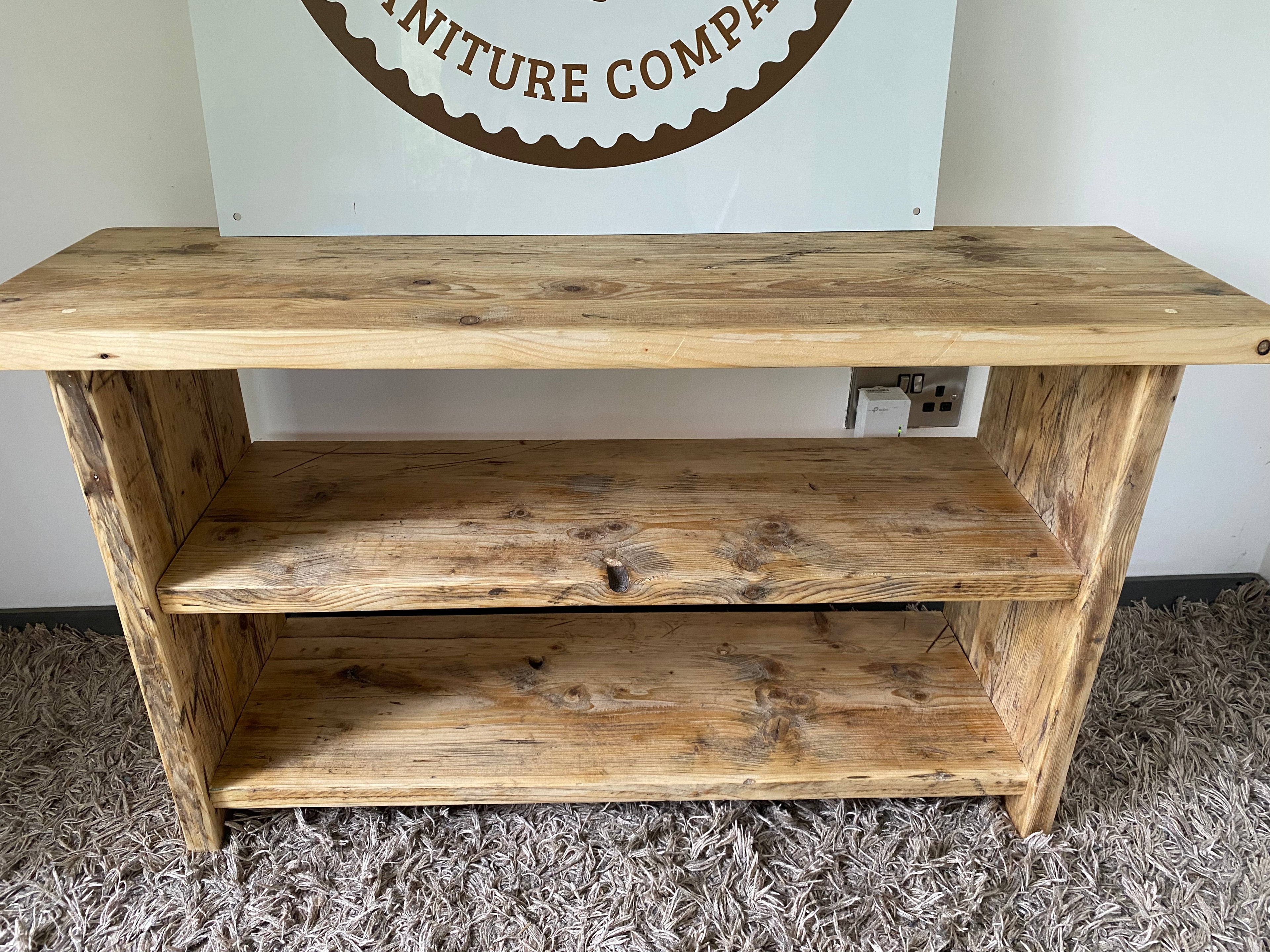 Wooden Shoe Storage Bench &