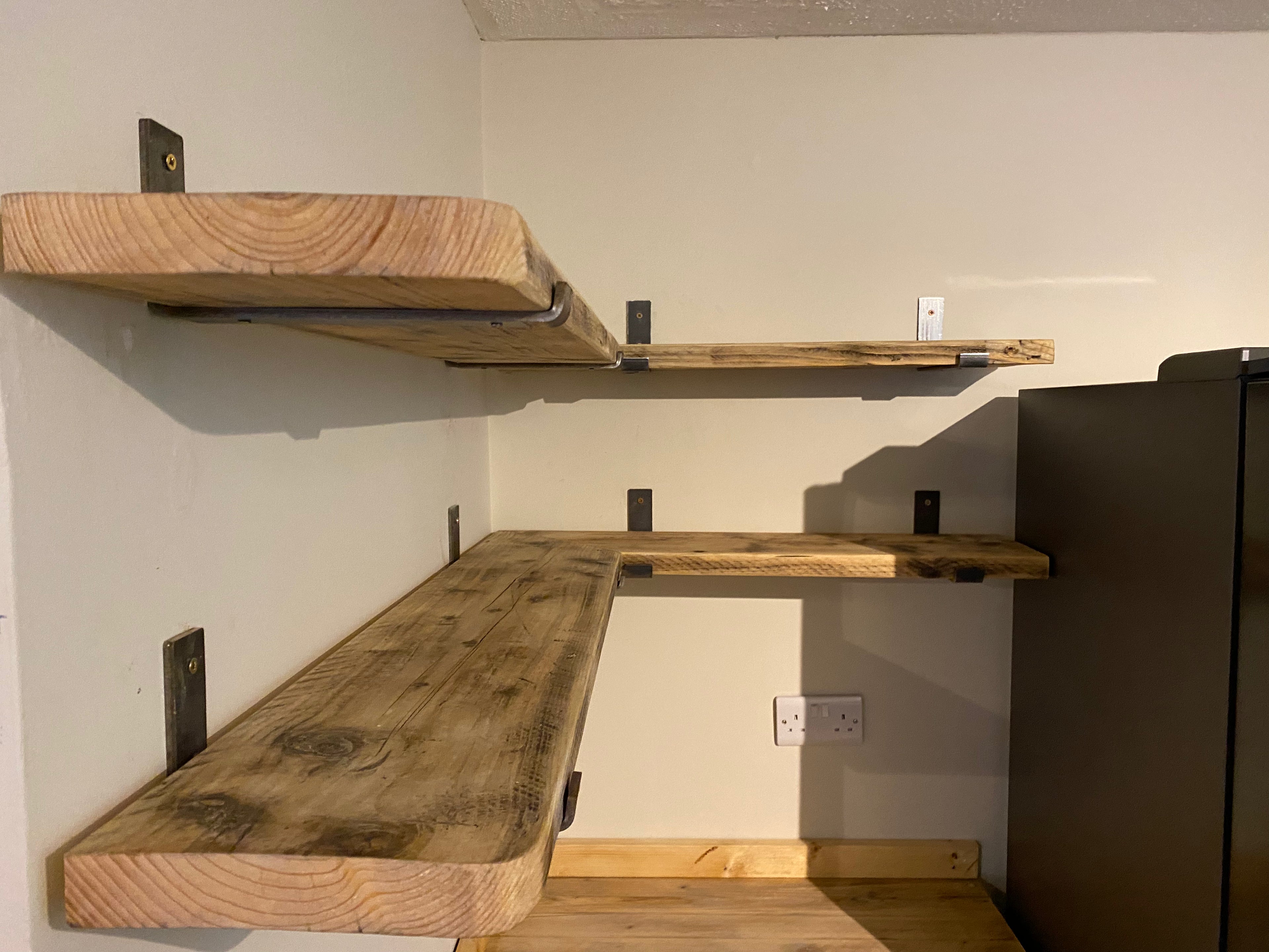 Wooden Corner shelf