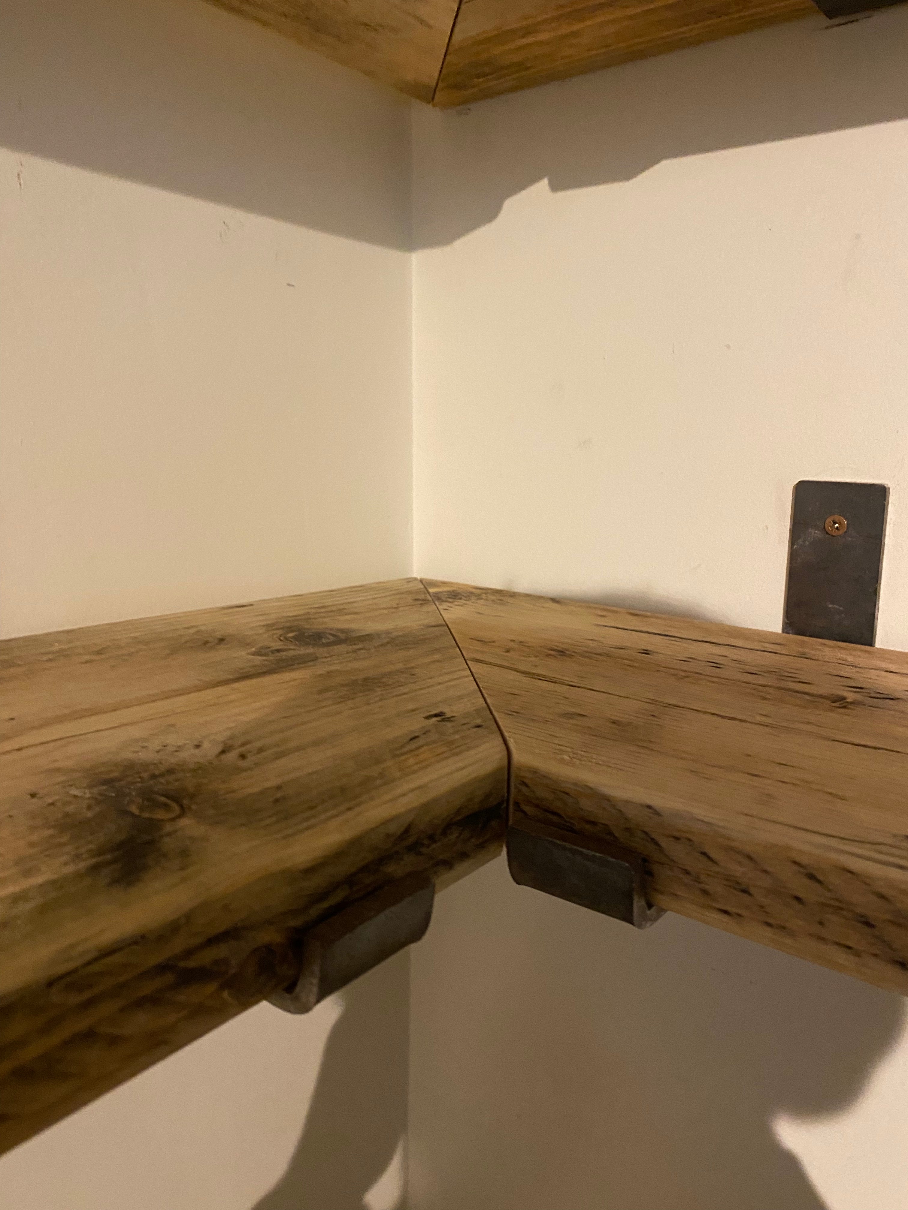 Wooden Corner shelf