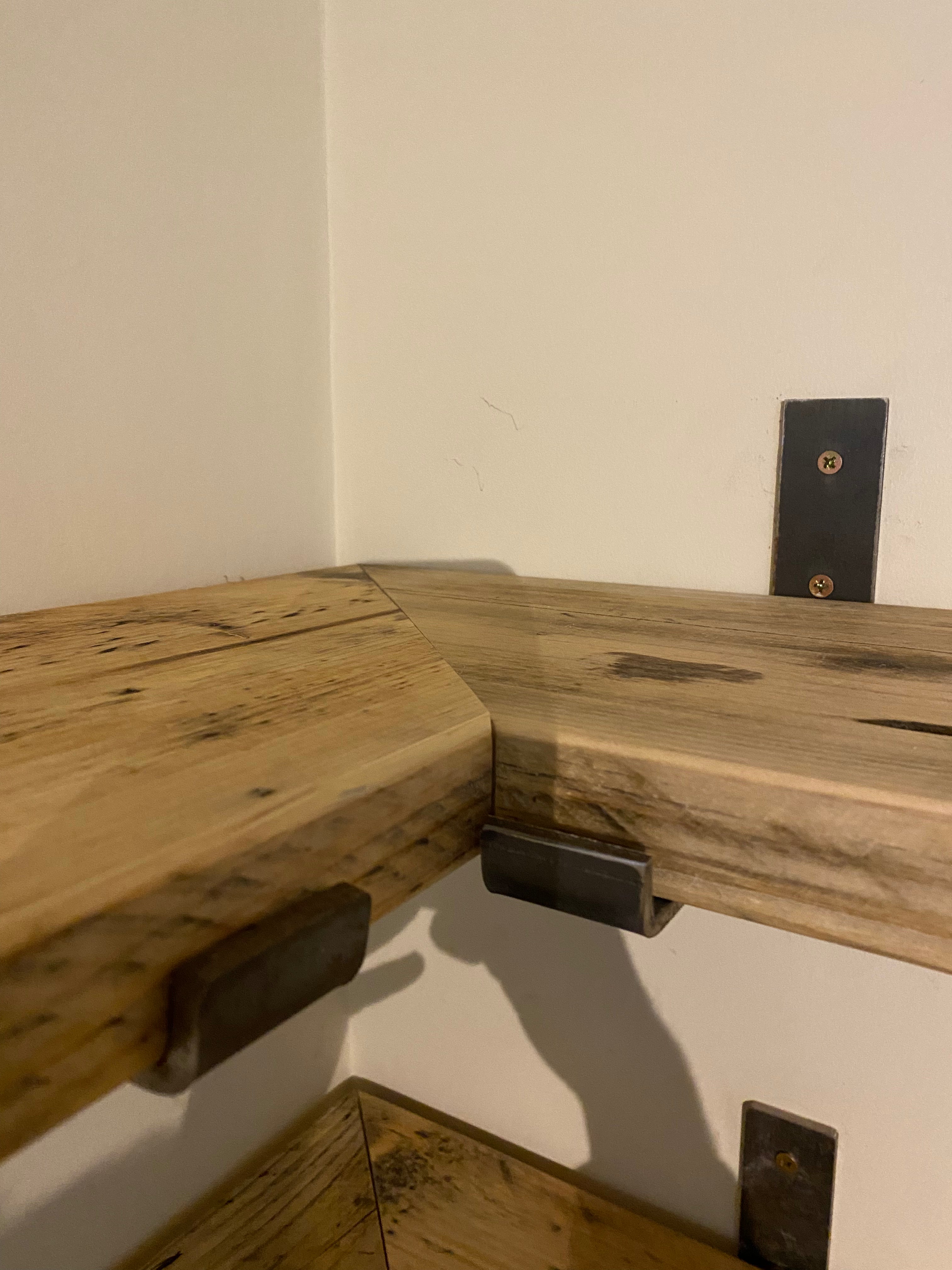 Wooden Corner shelf