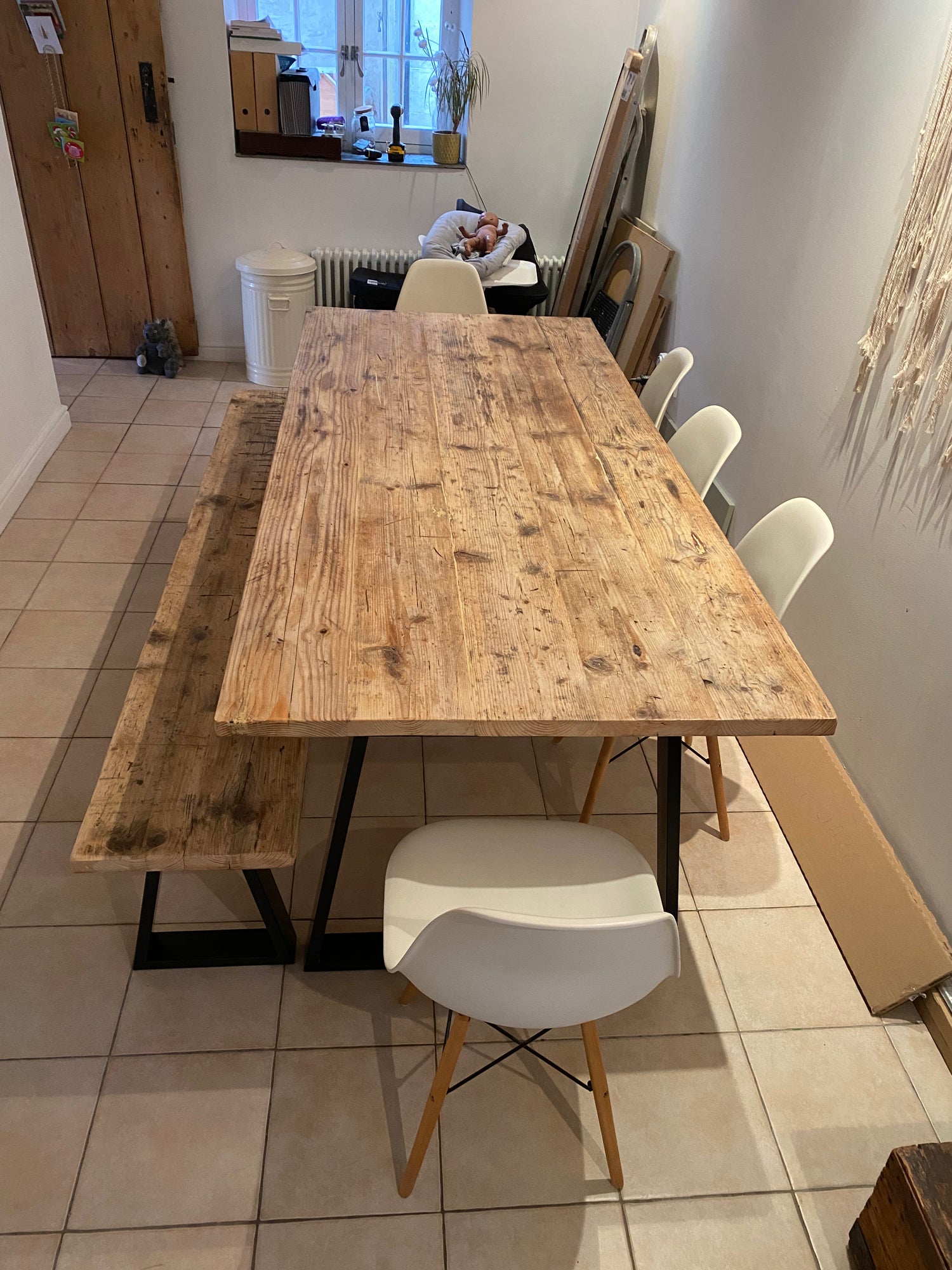 Wooden Dining Room Table - The &