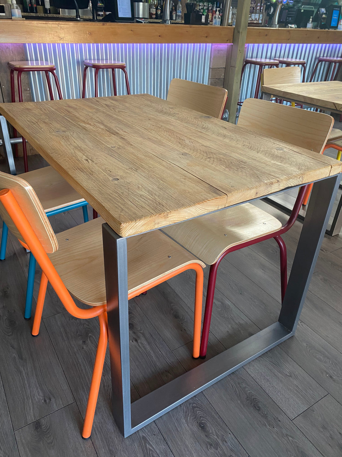 Commercial Wooden Cafe Tables