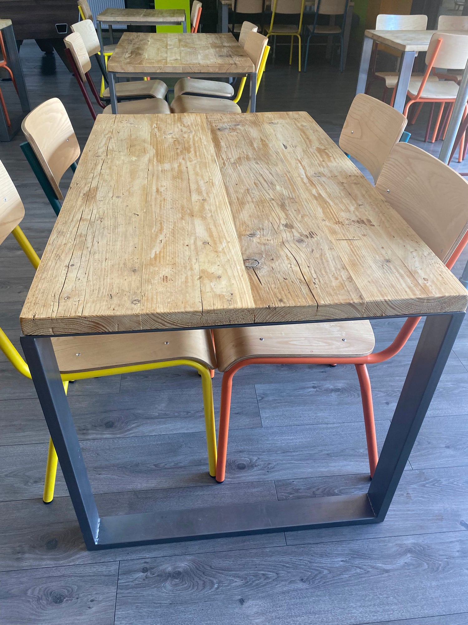 Commercial Wooden Cafe Tables