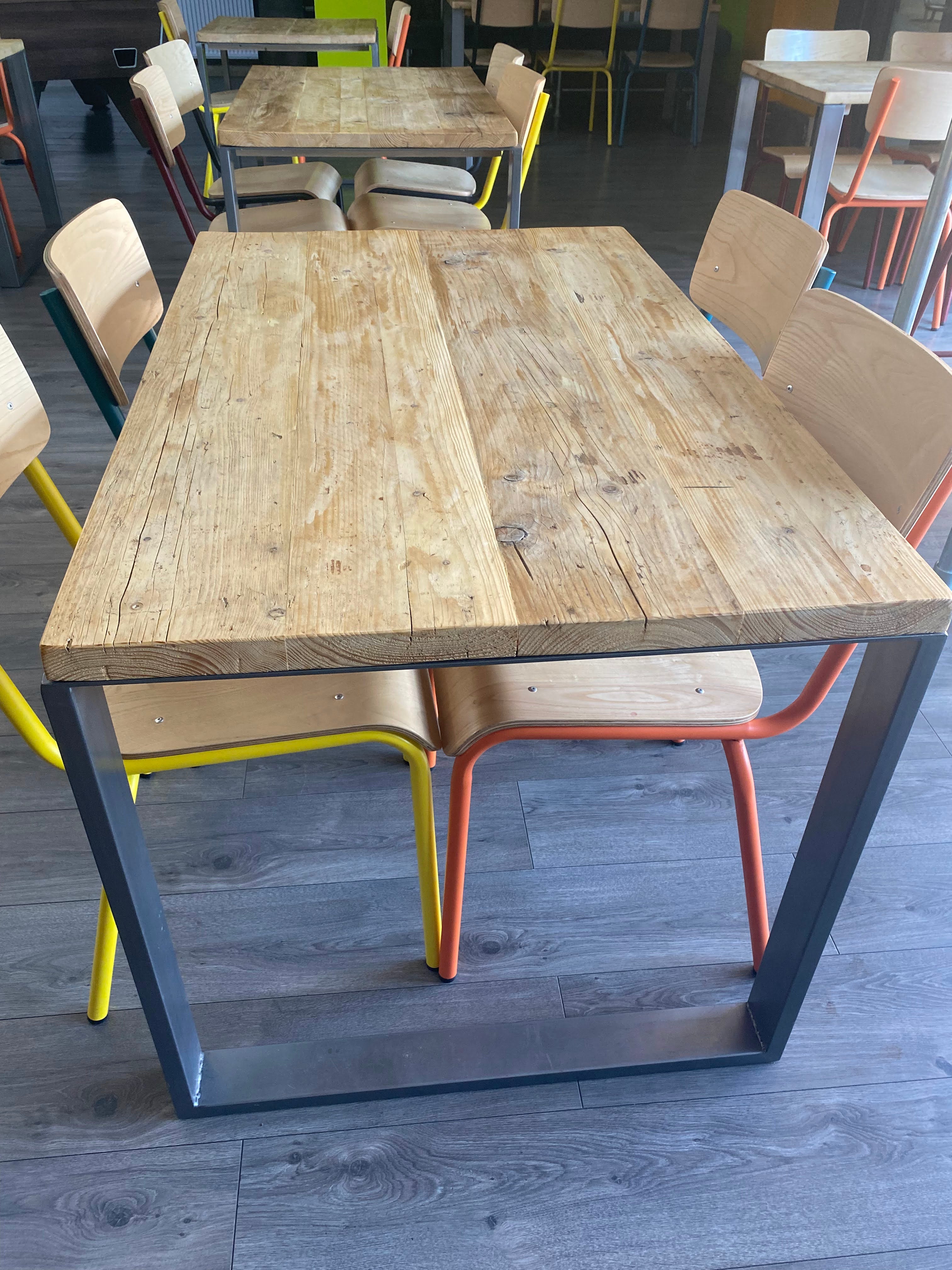 Commercial Wooden Cafe Tables
