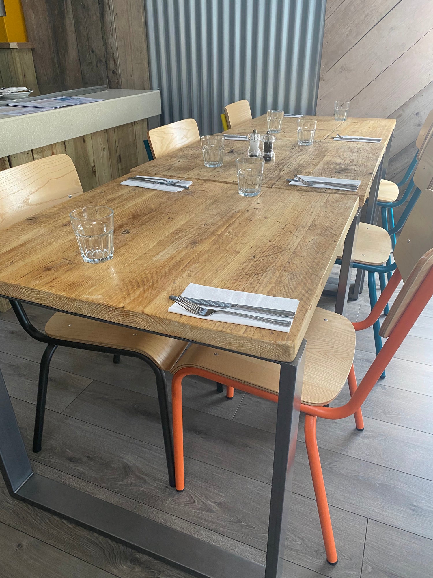 Commercial Wooden Cafe Tables