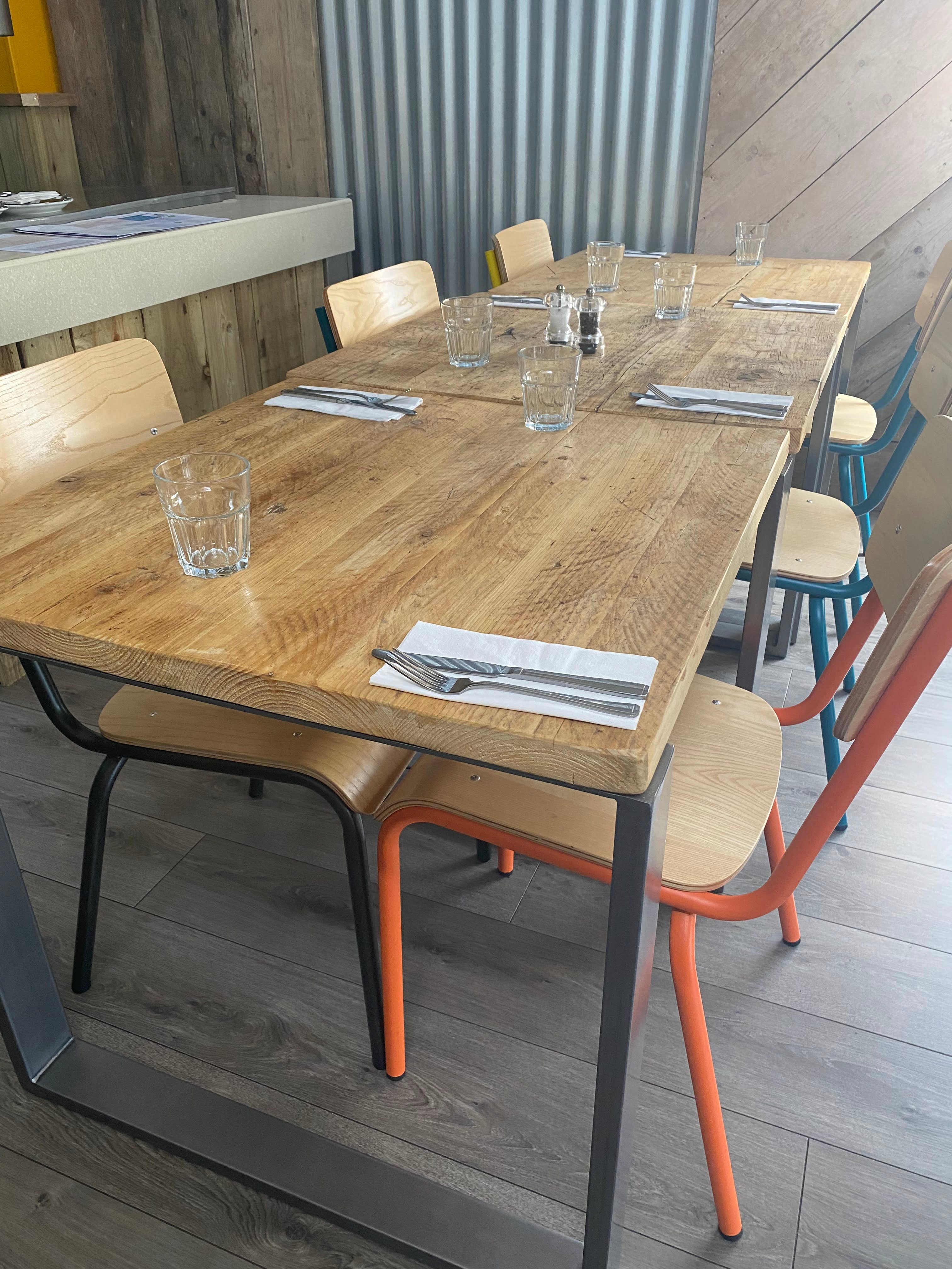Commercial Wooden Cafe Tables