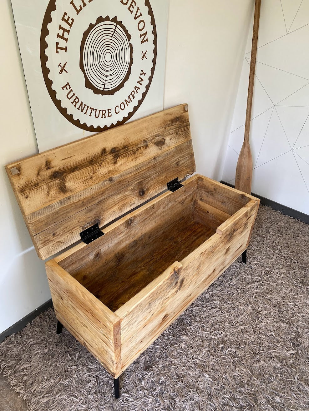 Wooden Toy Storage Box - The &