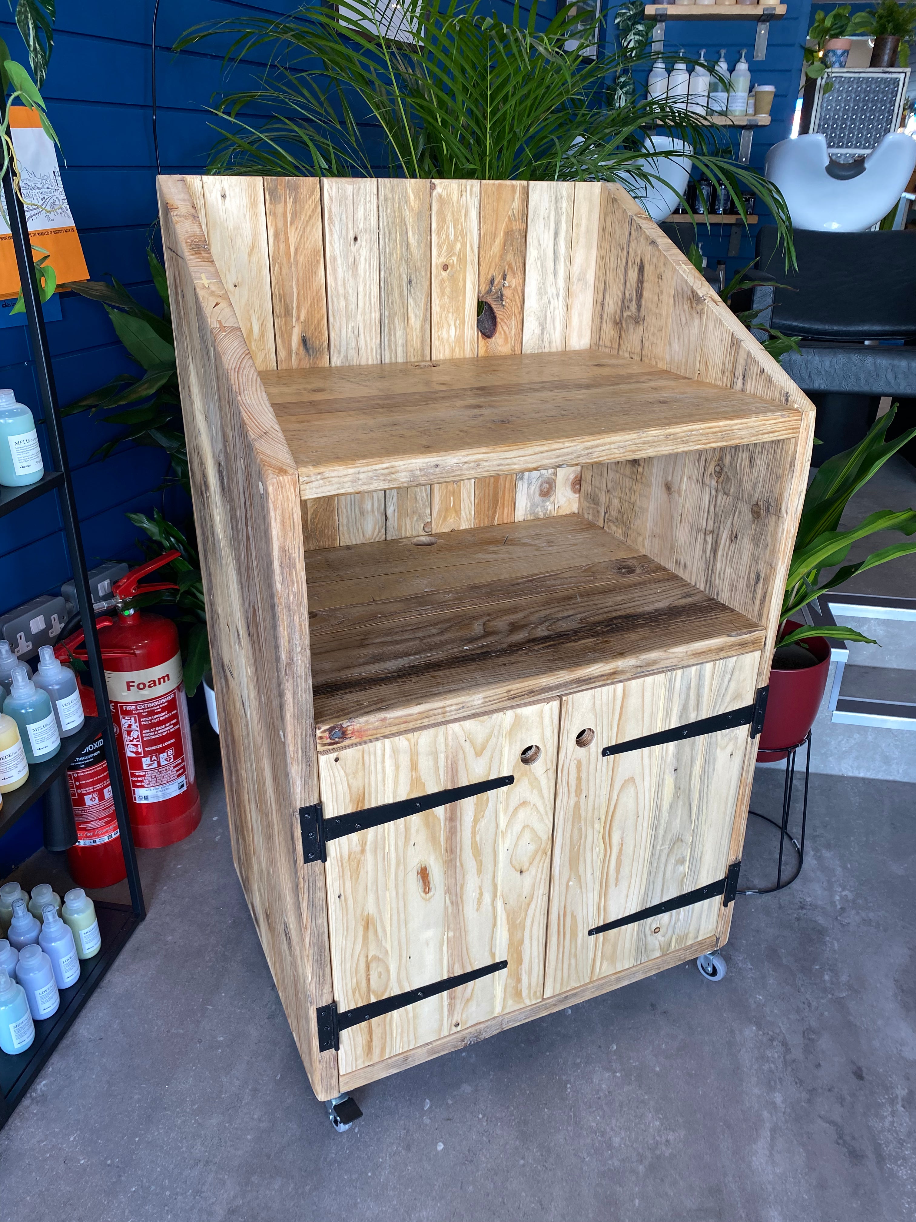 Wooden Reception Desk - The Small one