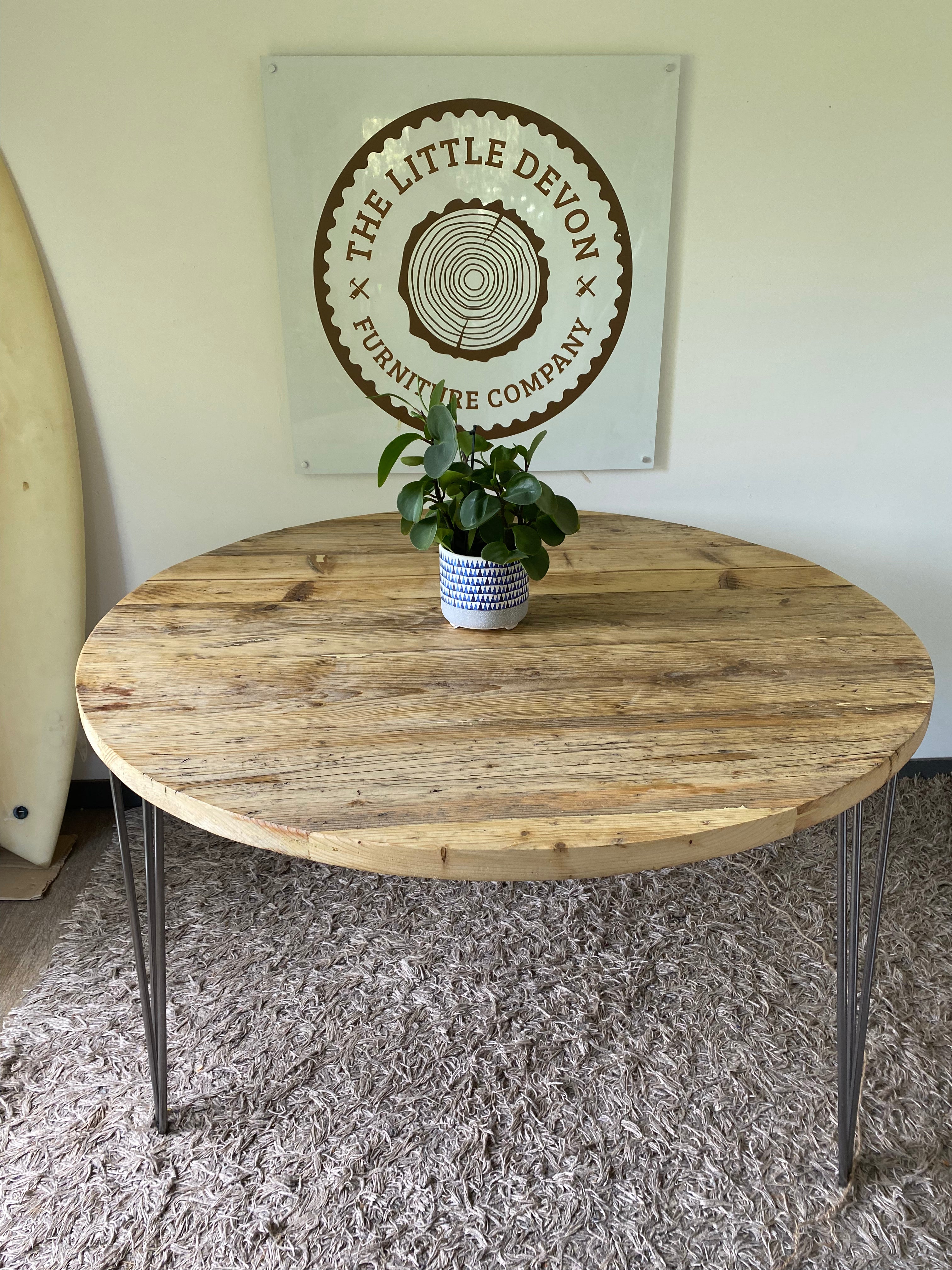 Wooden Round Dining Room Table - The &