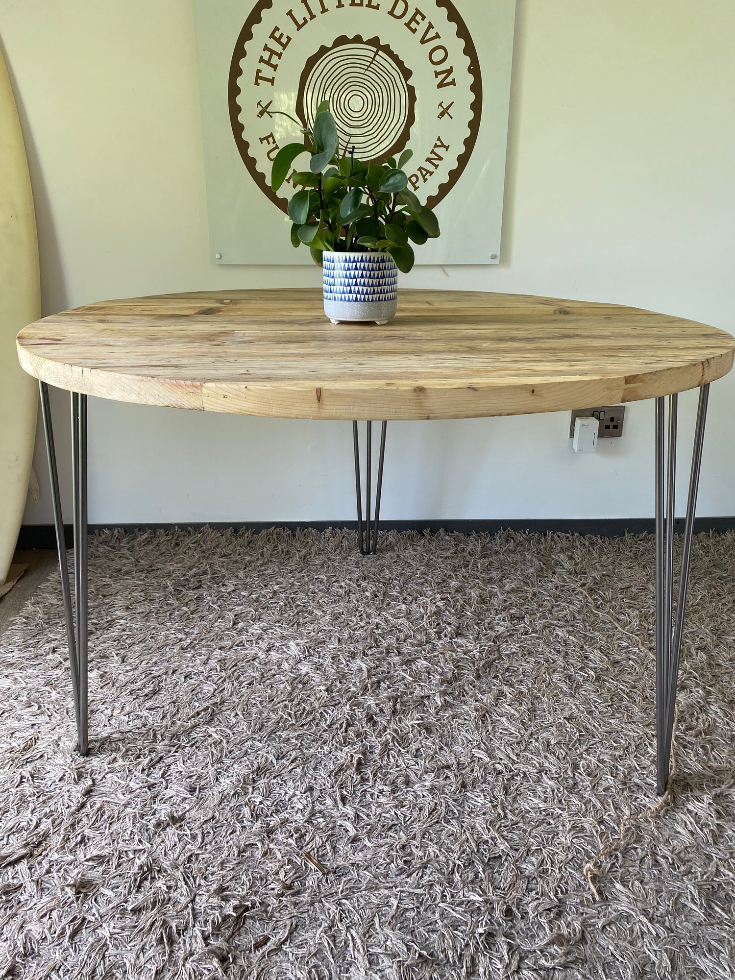 Wooden Round Dining Room Table - The &