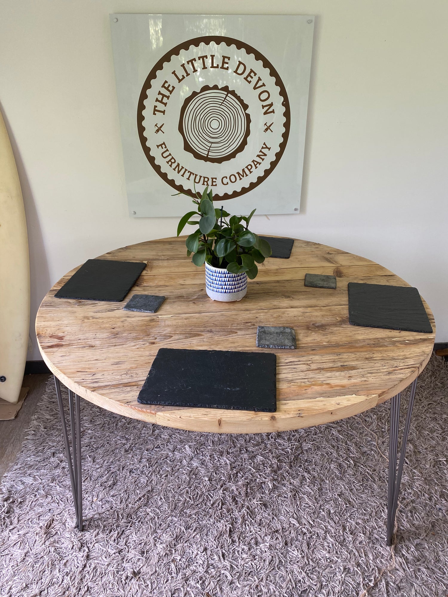 Wooden Round Dining Room Table - The &