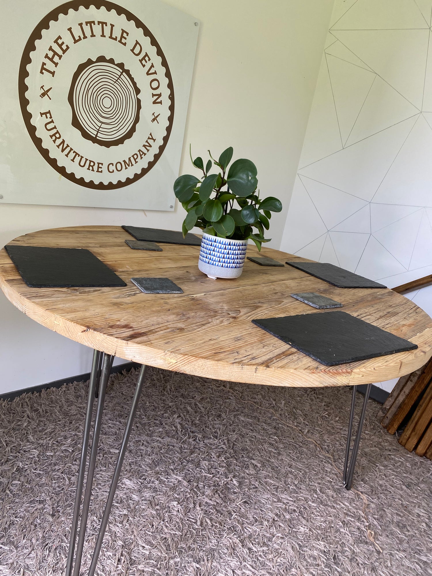 Wooden Round Dining Room Table - The &