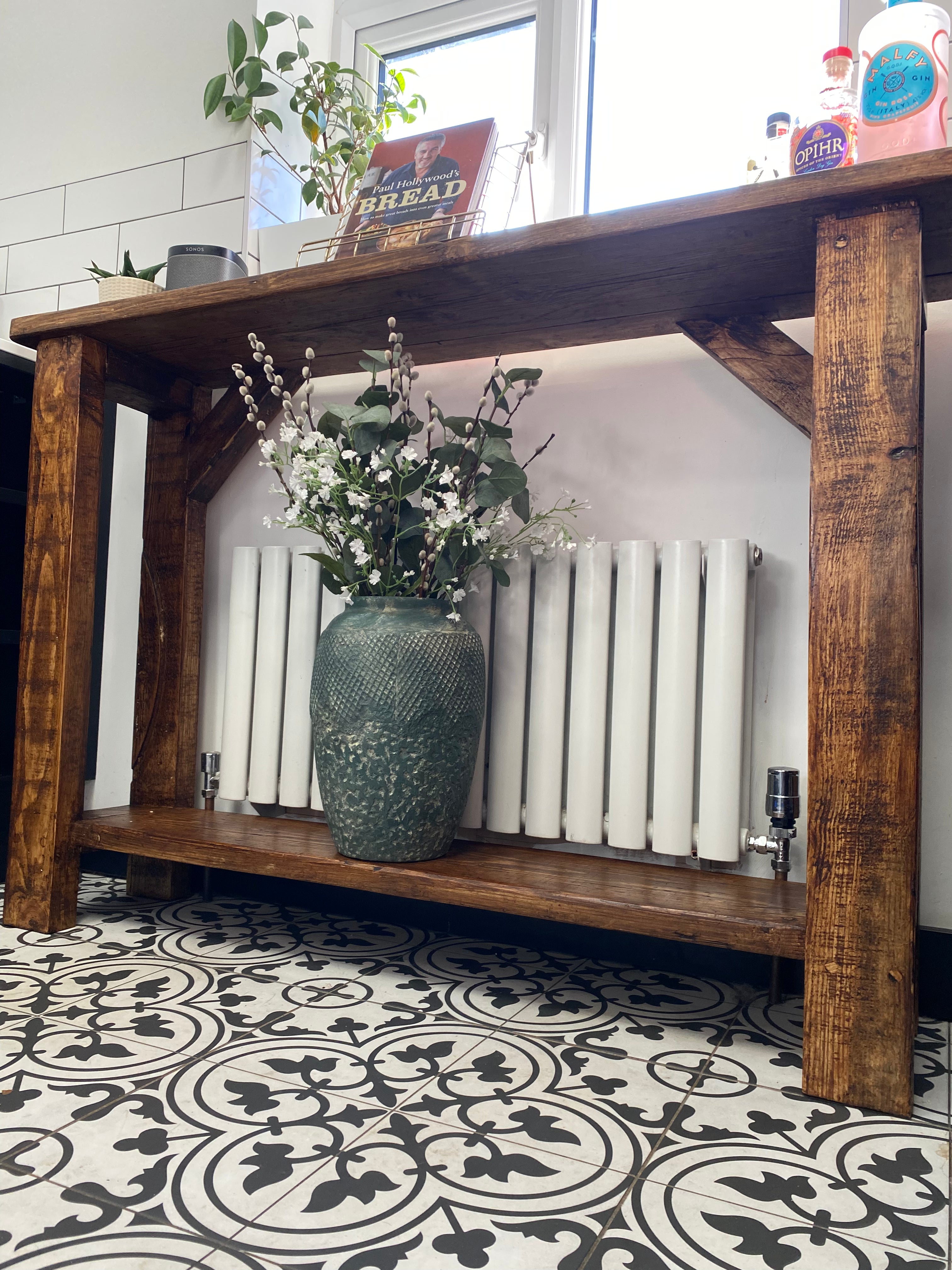 Wooden Side Table / Mini Bar