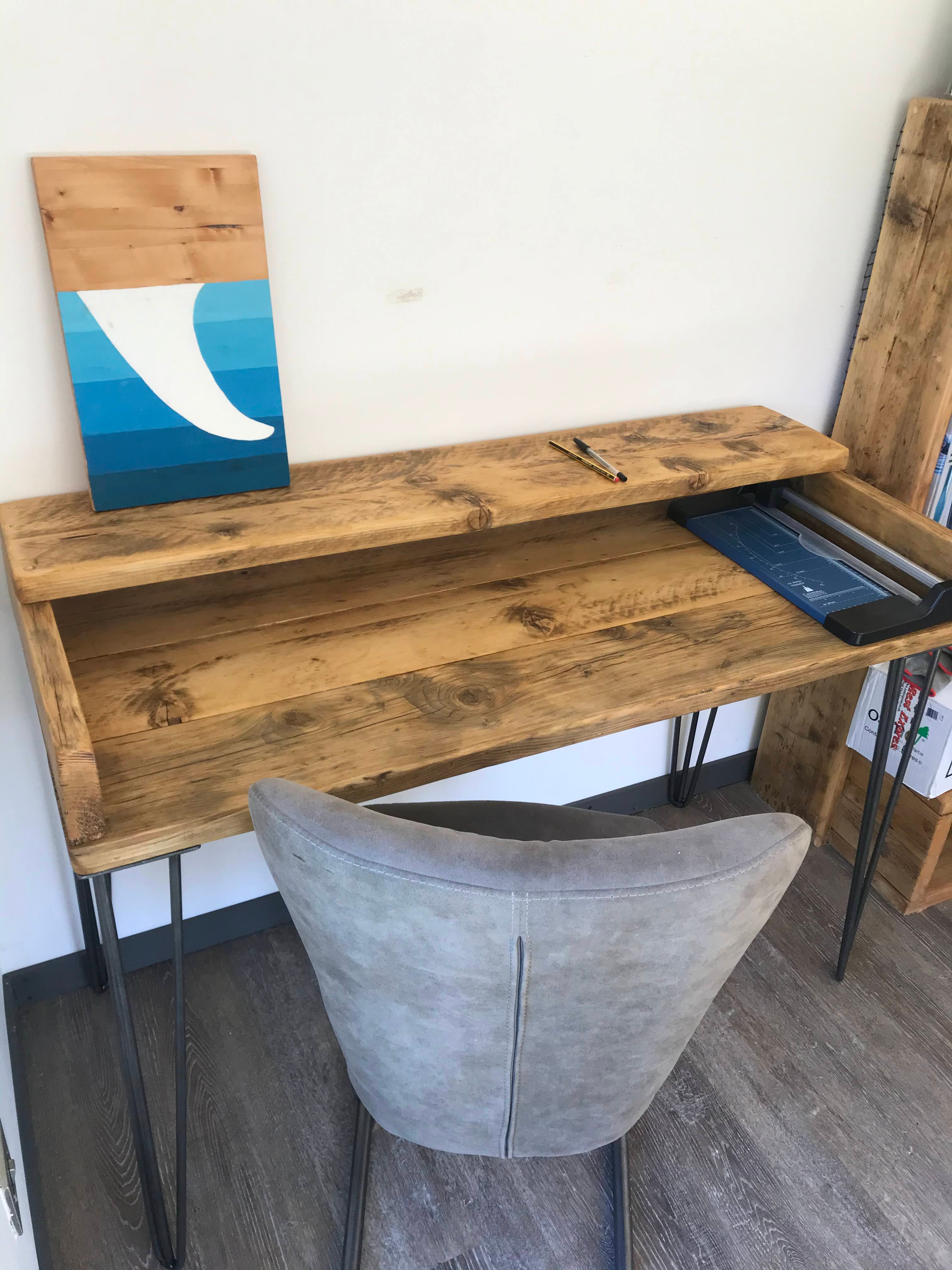 Wooden Desk - &