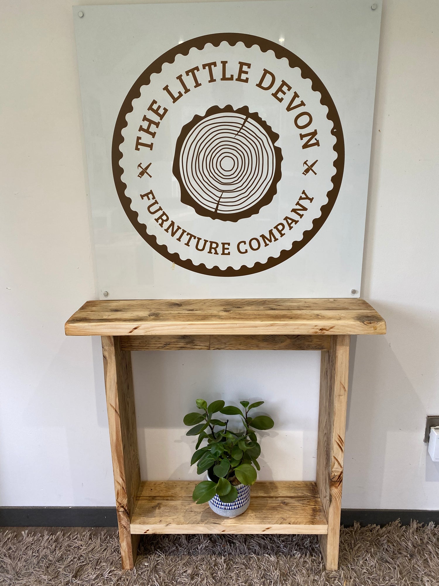 The Wooden Console Table