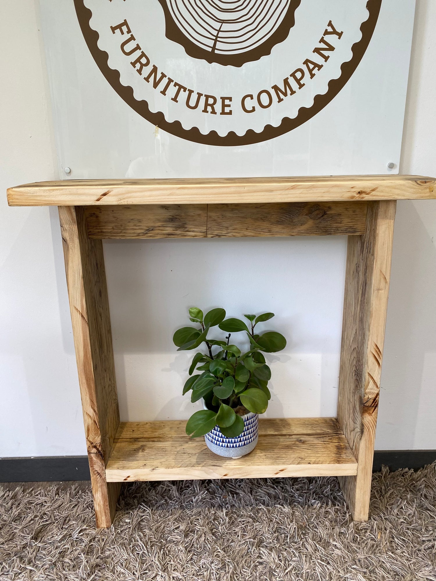 The Wooden Console Table
