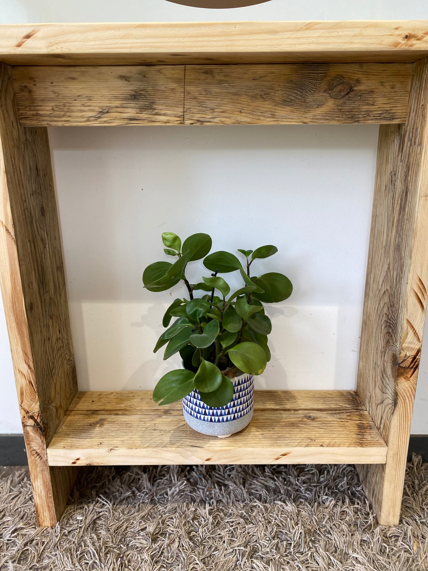 The Wooden Console Table