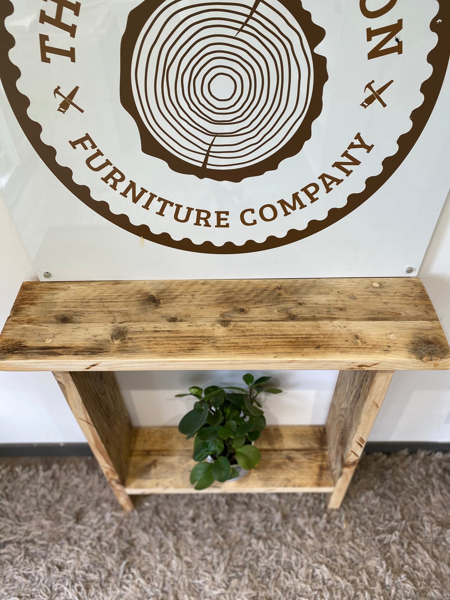 The Wooden Console Table