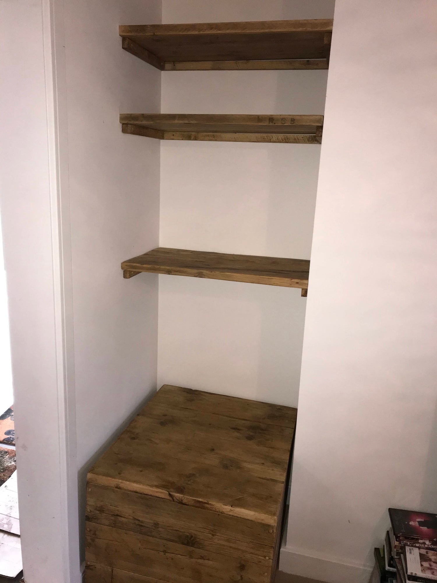Alcove Scaffold Shelf-
