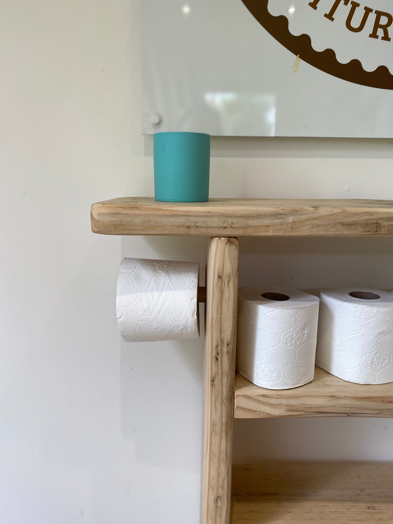 Wooden Bathroom Storage Unit