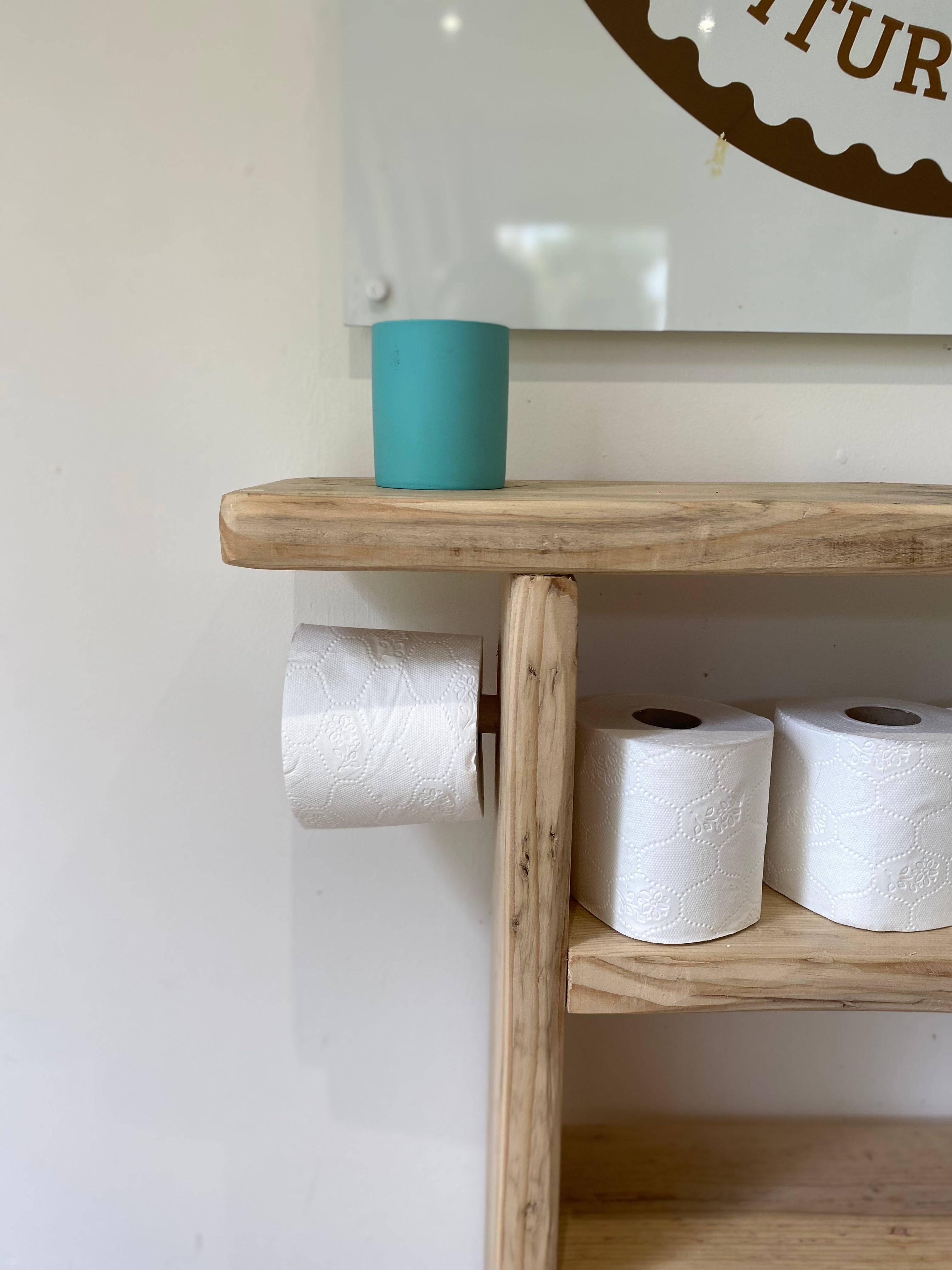 Wooden Bathroom Storage Unit