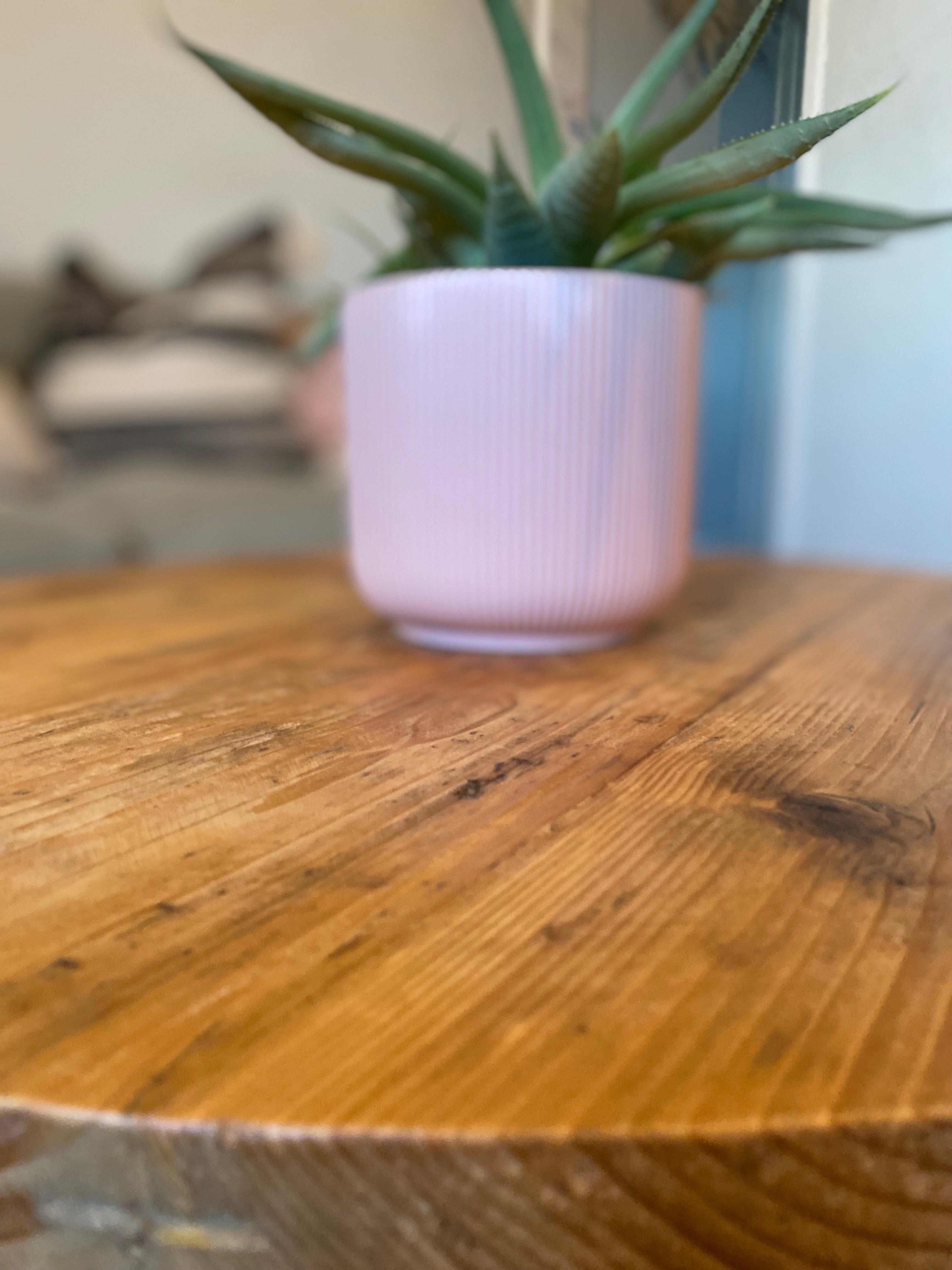 Round wooden coffee Table - The &