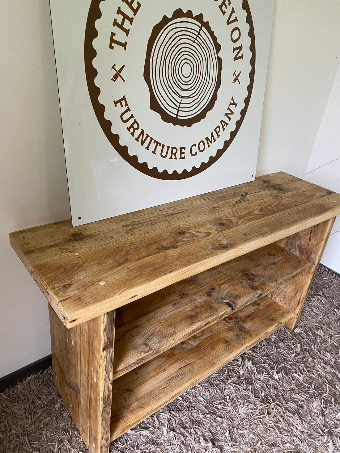 Wooden Shoe Storage Bench &