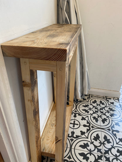 Wooden Console Table (The Axminster)
