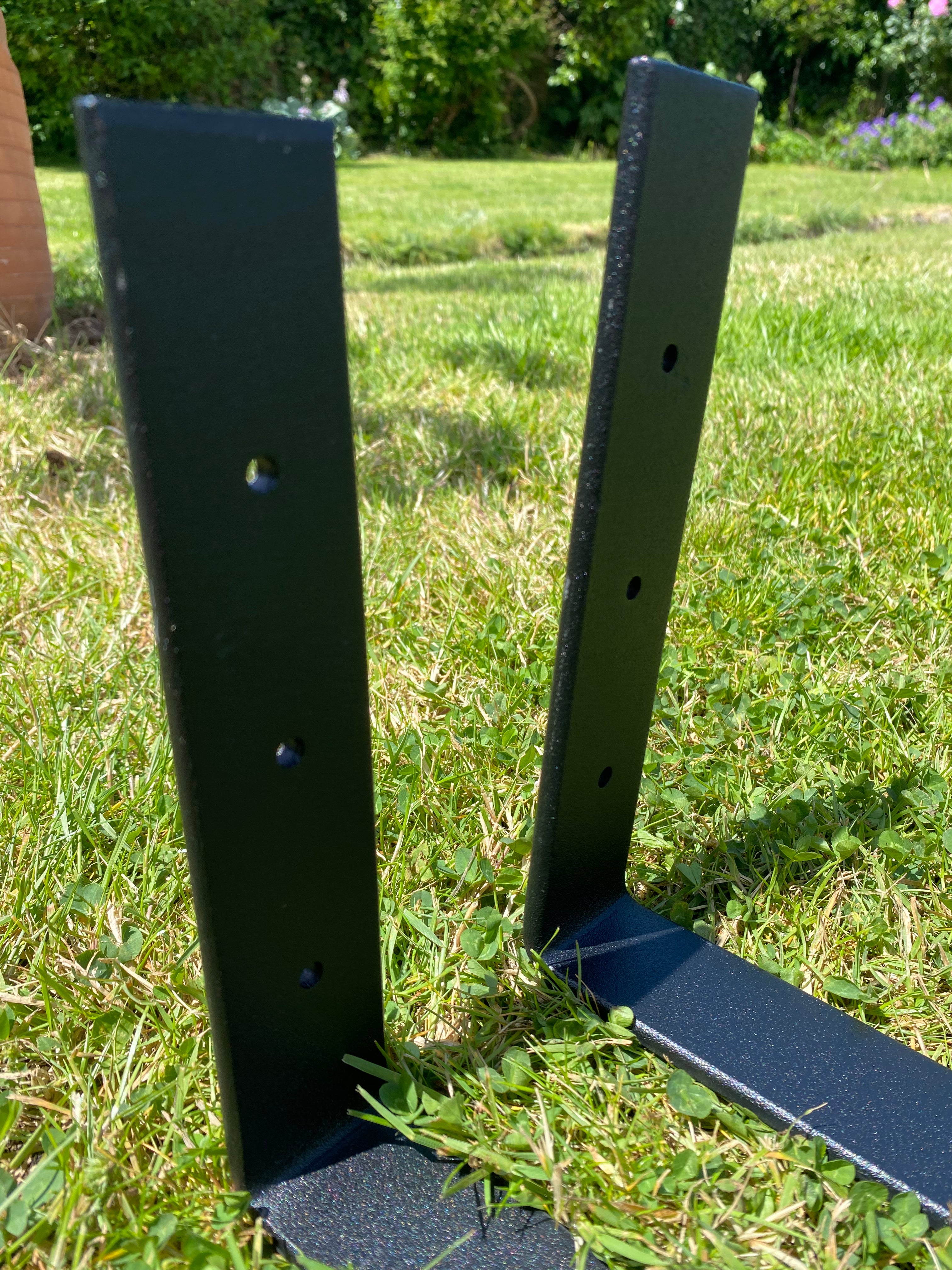 Reclaimed Wood Scaffold Shelves with Industrial Brackets – (30cm Deep) - The Clovelly