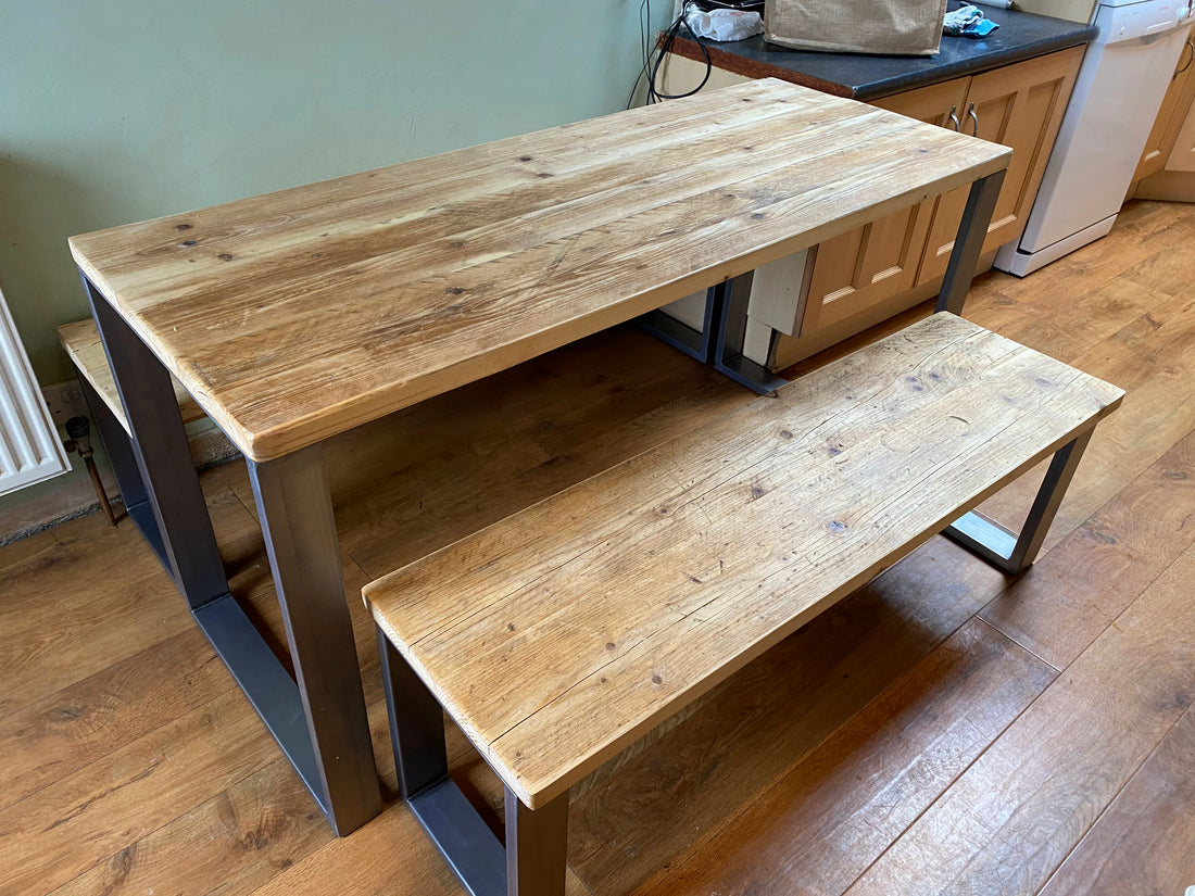 Wooden Space Saving Dining Room Table