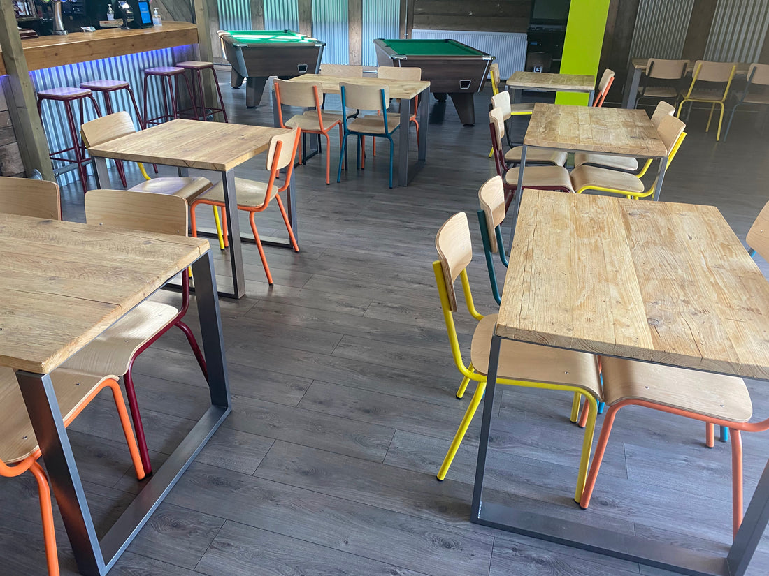 Commercial Wooden Cafe Tables