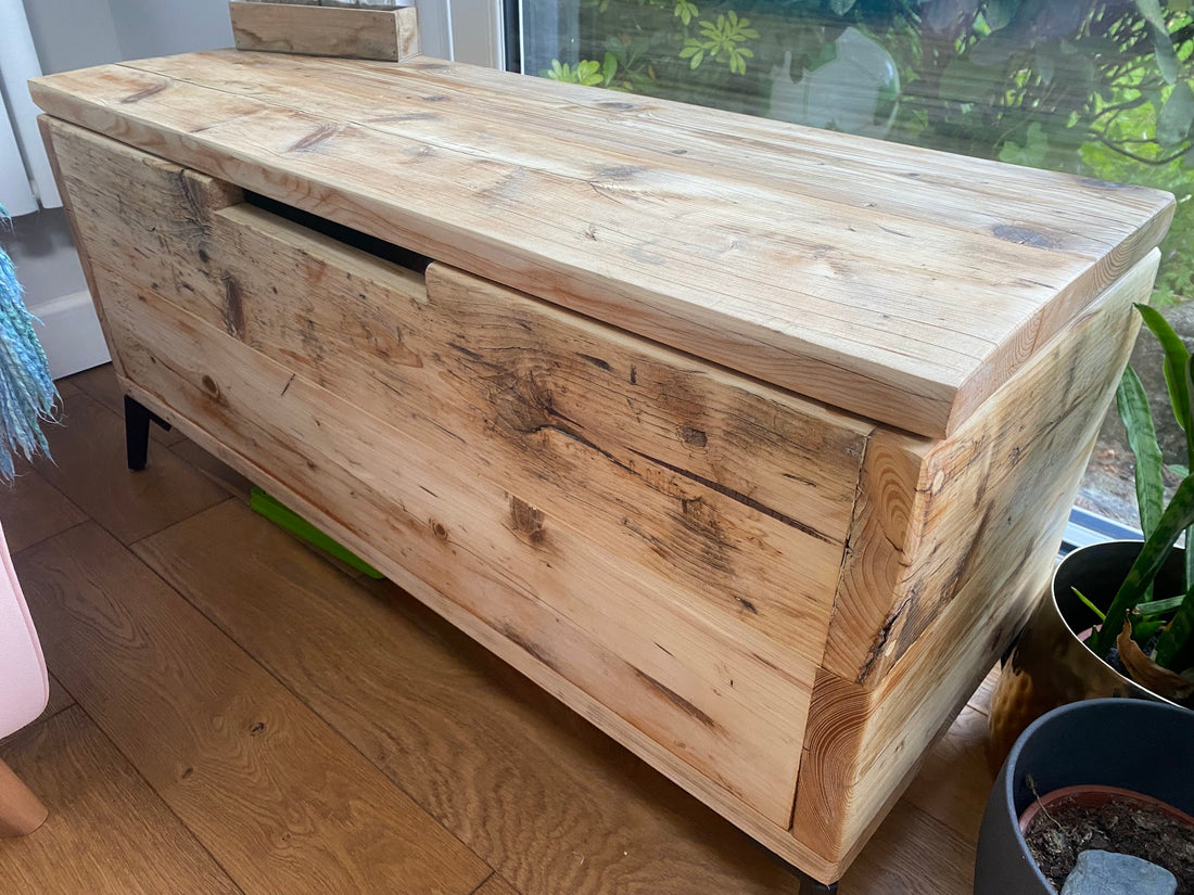 Wooden Toy Storage Box - The &