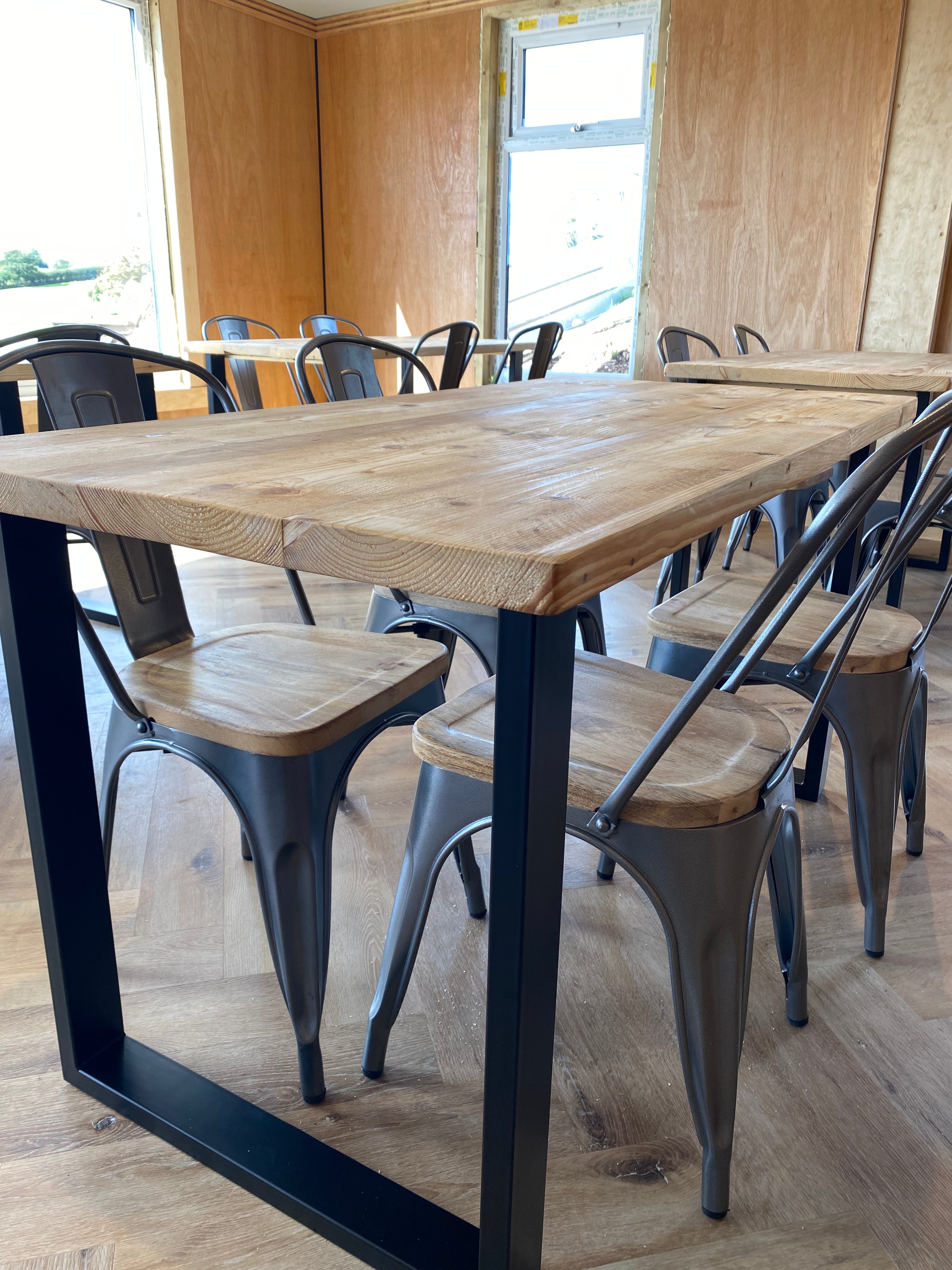 Commercial Wooden Cafe Tables