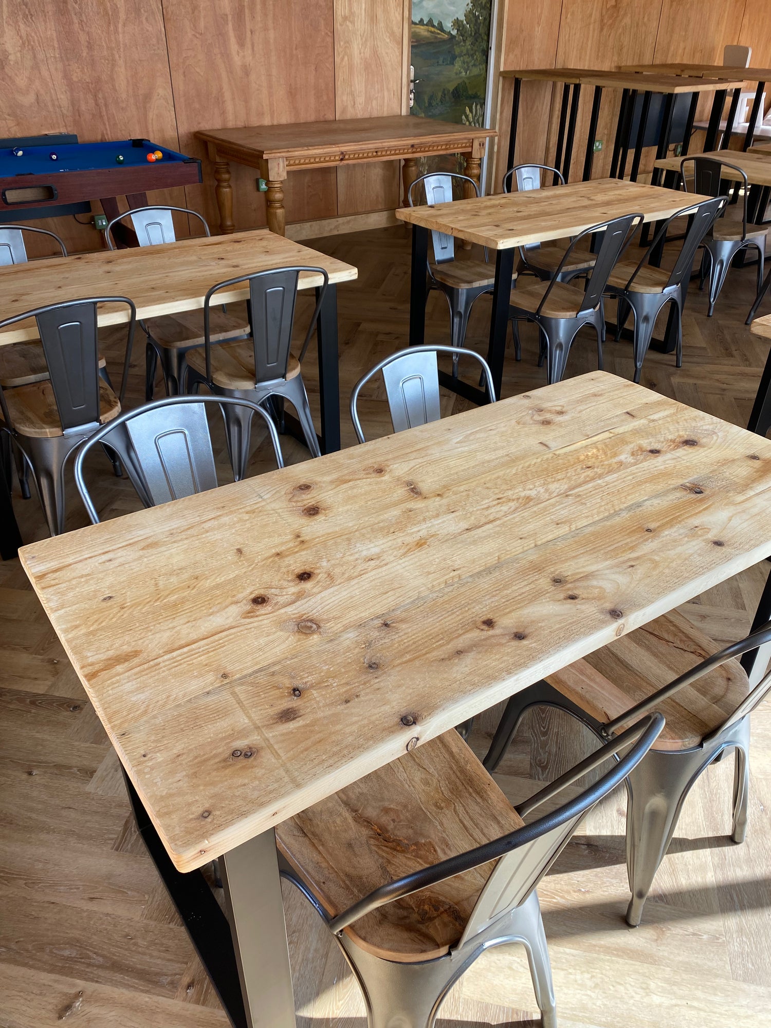 Commercial Wooden Cafe Tables