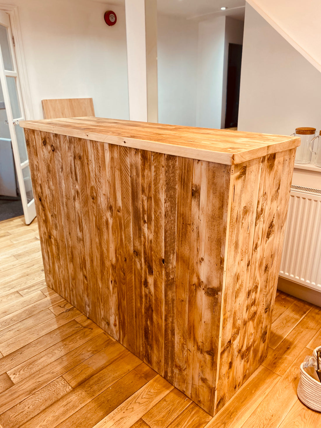 Wooden Reception Desks - The Tall One