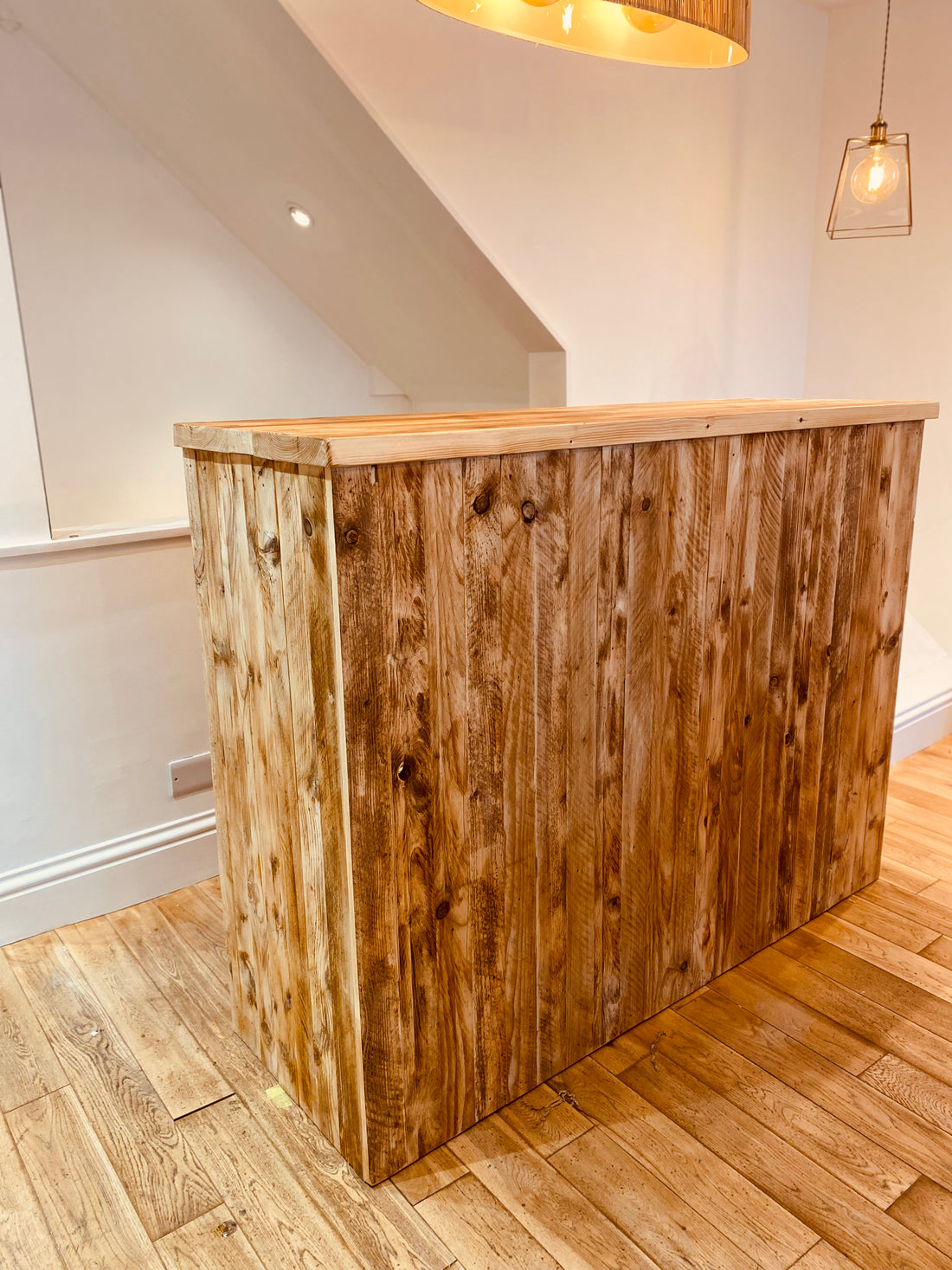 Wooden Reception Desks - The Tall One