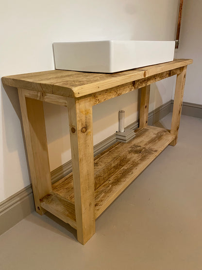 Wooden Bathroom Vanity Unit - The Chagford