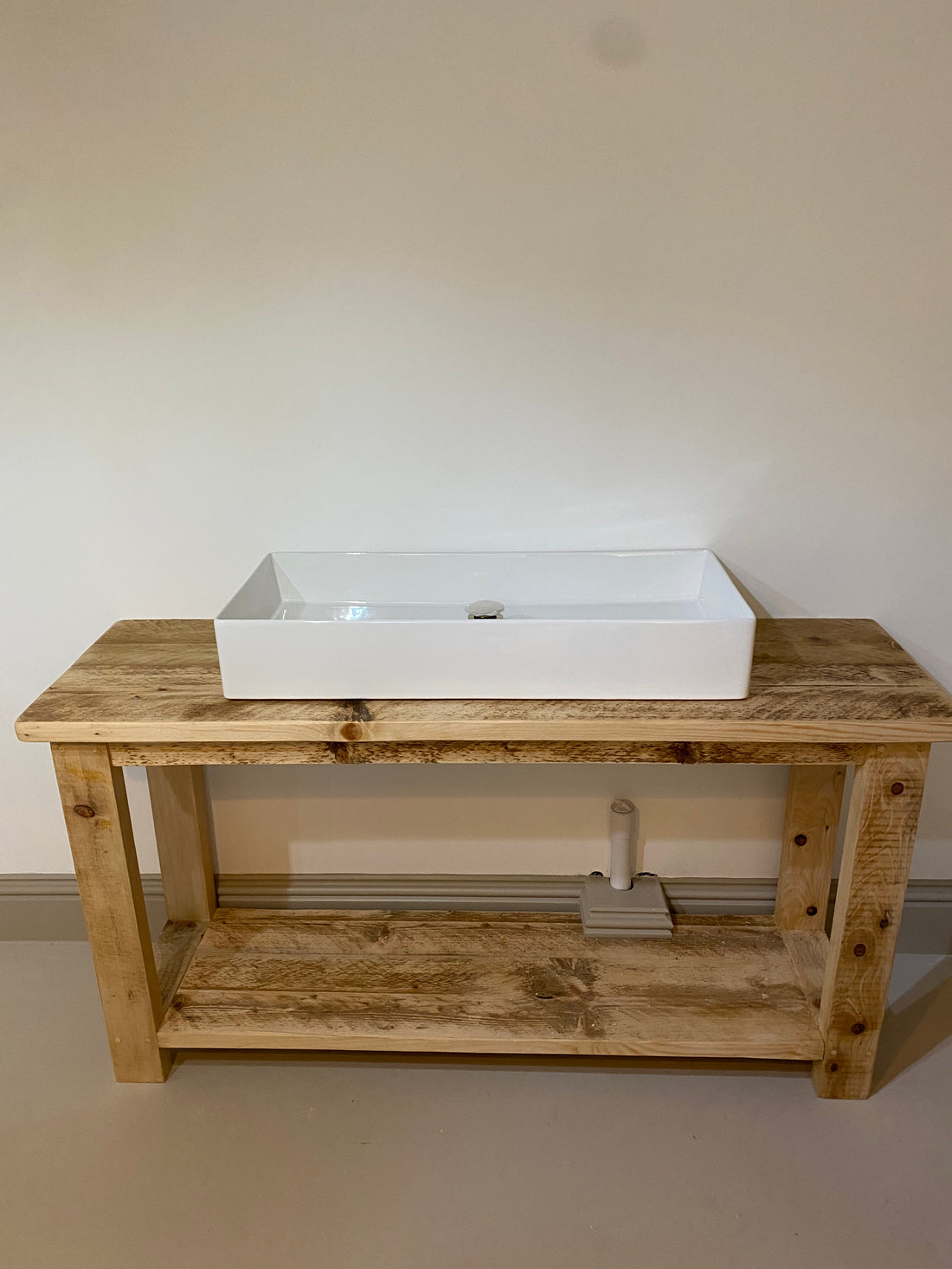 Wooden Bathroom Vanity Unit - The Chagford