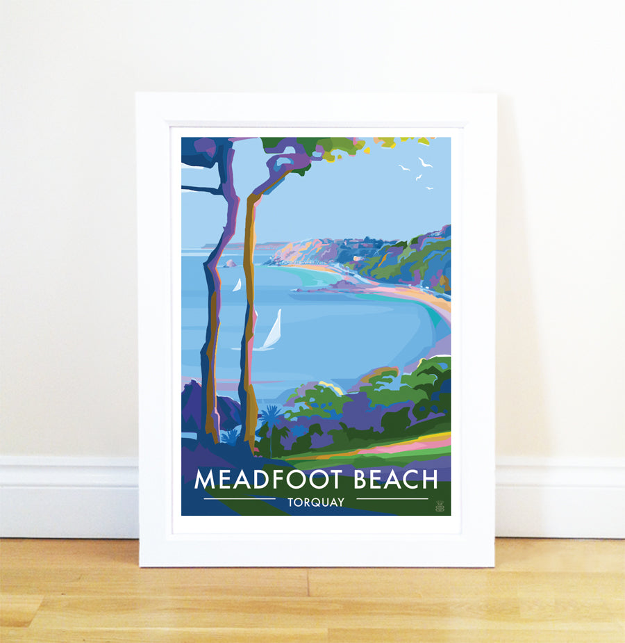 Meadfoot Beach, Torquay - Limited Edition A2